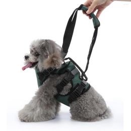 Dog Collars Adjustable Support Harness For Injury Elderly Disabled Dogs Lifting Rehabilitation Vest Old Pet Supplies