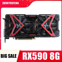 RX 590 8G Game Graphics card plates placa de Video card board gpu nvidia geforce PC Computer not r7 360 350 260x 250 240