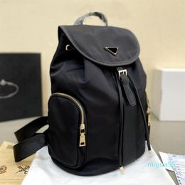 Designer Classic Backpack Style Nylon Drawstring Fashion Travel Outdoor Waterproof Bag High Quality Women Handbag 5 Colours Large C203n