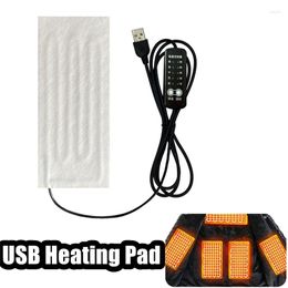 Carpets Heating Pad USB Wire Mat 5V Electric Film Heater For Warming Feet Vest Coat