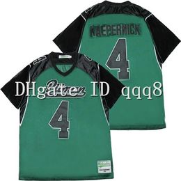 qqq8 Top Quality 1 HHIGH SCHOOL PITMAN #4 COLIN KAEPERNICK Jersey Grenn 100% Stitching American Football Jersey Size S-XXXL