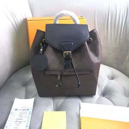 Designer Backpacks Luxury School Bags Women Shoulder Bag Lletter flower Printed Backpack Canvas High Quality Fashion Purse M45501/45515 case