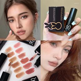 Lip Gloss Balck Te Lasting Non-stick Cup Whitening Velvet Glaze Rich Color Lips Makeup Liptint Liquid Lipstick