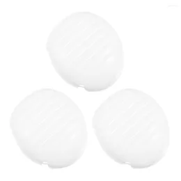 Motorcycle Helmets 3pcs Hard Hat Protective Liner Bump Plastic Insert Safety Accessories