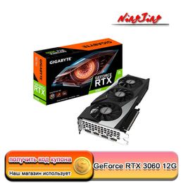 GIGABYTE GeForce RTX 3060 GAMING OC 12G 15000MHz GDDR6 12GB RX3060 Support AMD Intel Desktop CPU LHR NEW