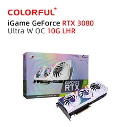 Colourful New Graphic Card RTX 3080 LHR GDDR6X 10GB 12GB NVIDIA 320bit 8NM Video Card placa de Graphics Card GPU Accessories