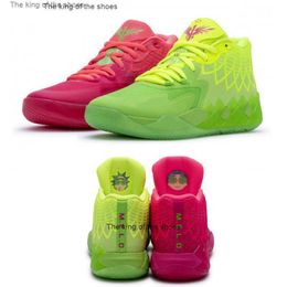 2023MB.01MB01 Rick Morty Casual shoes for sale Men Women Kids LaMelo Ball Queen City Red Sport Shoe size 4.5-12