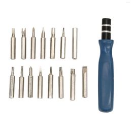 Watch Repair Kits 16 In 1 Small Screwdriver Set High Accuracy Steel Electronics Tools Kit With 15 Bit For Mobile Phone Laptop