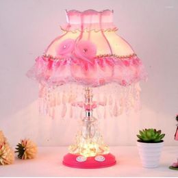 Table Lamps European For Living Room Wedding Princess Children Lovely Bedroom Bedside Desk Lamp Factory Direct Sales