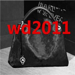 New High quality Fashion PU leather handbags women famous black designers tote shoulder bags with dust bag M40249221y