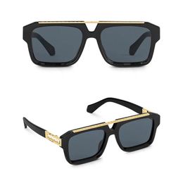 Luxury Designer Sunglasses for women Classic brand 1801 Plating Decoration men sunglasses original box