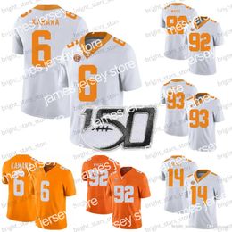 American College Football Wear American College Football Wear Custom Tennessee Volunteers Football Jersey Alvin Kamara Peyton Manning Jabari Small Trevon Flower