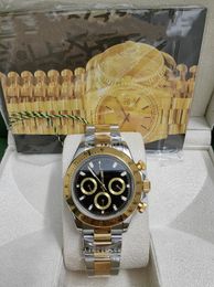 With original box Watch 40mm 116503 116519 116523 Sapphire 18K Yellow Gold No Chronograph Mechanical Automatic Mens Watches 2023