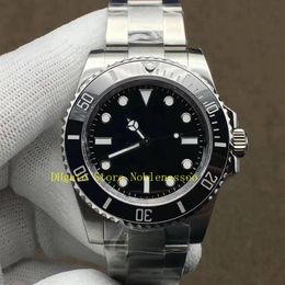 V12 N Factory 904L 114060 Watch Eta Cal 2836 Movement Automatic Mens 40mm No Date Sapphire Black Dial Ceramic Bezel Bracelet NoobF305d