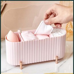 Storage Boxes Cosmetics Box Dustproof And Moisture-proof Sunscreen Jewellery Makeup Cotton Beauty Egg Household