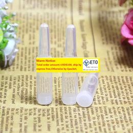 Transparent Beauty Salon Ampoule Bottle Plastic Serum Container Cosmetic Skin Care Essential Oil Tubes