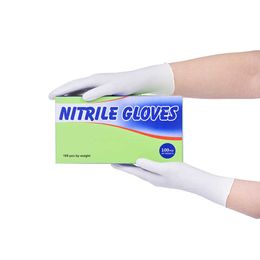 12pairs in Titanfine Hot selling cheap custom household non powder nitrile disposable examination gloves