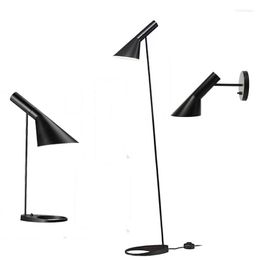Table Lamps Modern Lamp Black Minimalist Living Room Floor El Lighting Fixtures