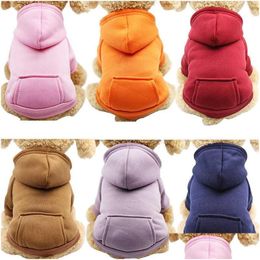 Dog Costume Clothes Puppy Warm Coat Outfit Big Hoodie Chihuahua Drop Delivery Home Garden Pet Supplies RRC809