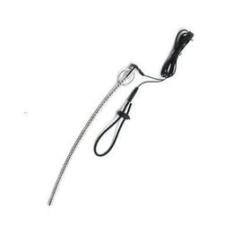 Extensions Funny electric shock orgasm device lengthening stainless steel metal urethral catheter penis ring horse eye stimulation expansion 9C2D