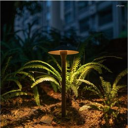 Lawn Lamp COB 12W Waterproof Garden Light Pillar Courtyard Villa Landscape Bollards Road Lighting