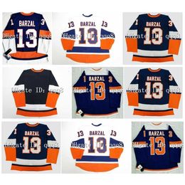 q888 Mathew Barzal Hockey Jersey Adam Pelech Anders Lee Zdeno Chara Josh Bailey Oliver Wahlstrom Anthony Beauvillier Kyle Palmieri Zach Parise