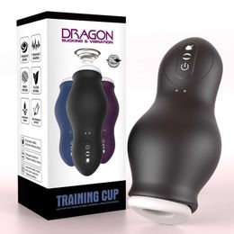 Beauty Items Vagina Masculino Realista De Silicona Cups Para Hombre Succionador Juguetes Adults sexy Toys Automatic Sucking Mastubator For Men