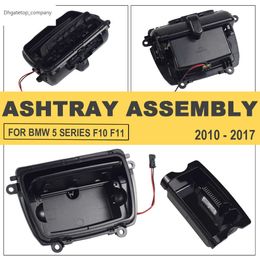 New Plastic Car Ashtrays Replacement Center Console Ashtray Assembly Box for BMW F10 5 Series F11 F18 2010-2017 Car Accessories