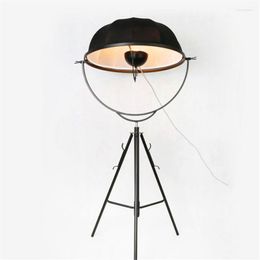 Floor Lamps Mordic LOFT LED Classic Light Pography Adjustable Satellite Shape Po Studio Living Room Lamp Stand