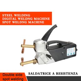 Handheld Double sided Spot Welder Machine Portable Body Welding Repair Sheet Metal Tool