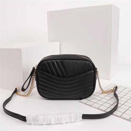 M53682 designer luxury handbag purse New Wave shoulder crossbody designer chain strap women designer ladies purse handbag297d