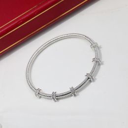 Bangle IN2023 Star EB772517266CN Bracelet Mobile Platinum Jewellery Dating Cute Fashionable Versatile Bamboo