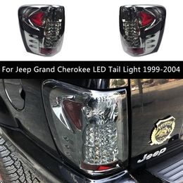 Car Tailiight Assembly Brake Running Parking Reverse Lights For Jeep Grand Cherokee LED Tail Light 1999-2004 Dynamic Stremaer Turn Signal
