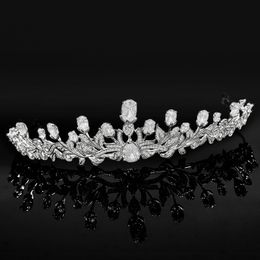 Luxury Bridal Wedding Crown Headband Crystal Tiaras and Crowns for Bride Hair Accessories Crystal Jewellery Party Gift