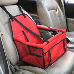 Dog Car Seat Covers Pet Carrier Waterproof Basket Bags Folding Hammock Carriers Bag For Small Cat Dogs Safety Travel