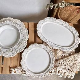 Plates Ceramic Dishes And Plate Dessert Steak Set Household Kitchen Tableware Rice Bowl Dinner