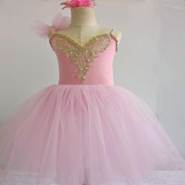 Stage Wear Long Ballet Tutu Dress Adult Children Romantic Contemporary Dance Costumes Ballerina Femme Party Practise Girl