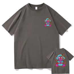 Men's T-Shirts Singer Youngboy Never Broke Again Rare Tony Hawk Monkey Gear Merch Double Sided Print Tshirt Men Women Fashion Casual T-shirts T230103