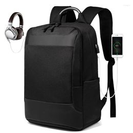 Backpack DC.Meilun Men High Quality Business Laptop Bag With USB Charge Multi-Function Durable Waterproof