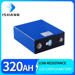 Lifepo4 320Ah Battery 3.2V 310AH DIY Lithium Iron Phosphate Rechargeable For 12V 24V 48V RV Boats Yacht Golf Carts With Busbars