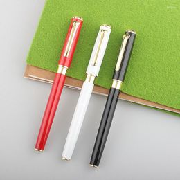 Luxury 3 Colours Metal Ballpoint Pens School Business Office Signature Roller Pen Writing Ballpen Student Stationery Supplies