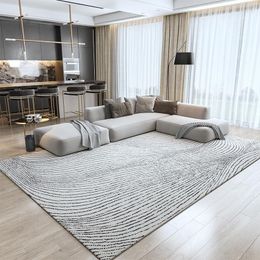 Wallpapers Modern Minimalist Living Room Carpet Bedroom Home Light Luxury Nordic Line Ins Thick Mats Can Be Machine Washed