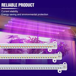 Grow Light Led Greenhouse Phyto Lamp Full Spectrum Hydroponics Growing System Plant Light Strip Indoor Seedlings Seeds Flowers