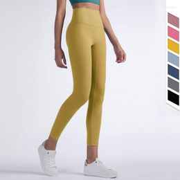 Active Pants 2023 Fitness Female Seven Points Trouser Leggings 8 Colors Running Comfortable And Formfitting Yoga