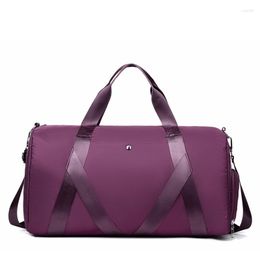 Duffel Bags Ansloth Fashion Fitness Travel For Women Handbag Waterproof Nylon Bag Female Yoga Gym Crossbody Shoulder HPS1282