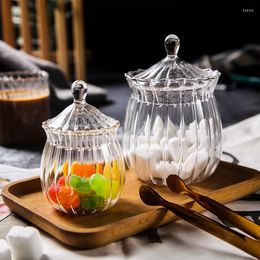 Бутылки для хранения прозрачные теплостойчивые стеклянные чайные банки с кофейной кастрюлем с конфеткой приправы с закусками с йогуртовой чашкой