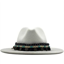 Stingy s Hot for Women Men Wool Felt Wide Brim Vintage Jazz Fedora Hat Couple Cap Winter chapeau femme 0103