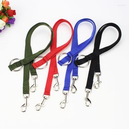 Dog Collars Nylon Leash 2 Way V Shape Collar Lead Leashes For Large Small Puppy Outdoor Walking Running Rope Dogs Belt Pet Supply