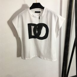 Brief Drucken Damen T-shirts T Shirts Pulover Mode Einfache Kurzarm Casual Tops Coole Mädchen T-shirts Streetwear