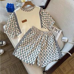 Fashion Womens Tracksuits Celebrity Temperament Short Sleeve T-shirt Women Summer Shorts Casual Wear Two-piece Set